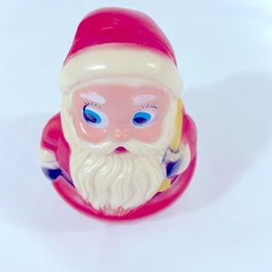 Vintage Rolly Polly Santa